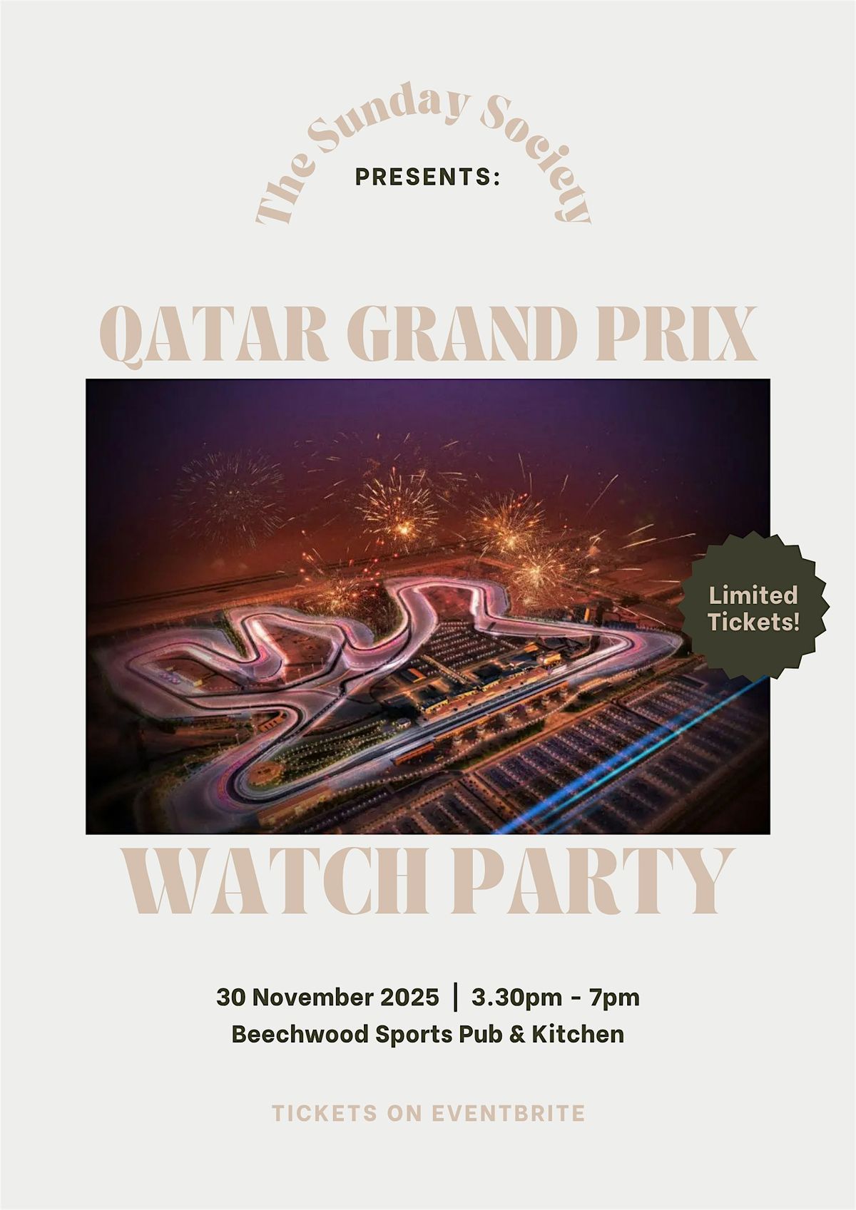 Qatar Grand Prix Watch Party