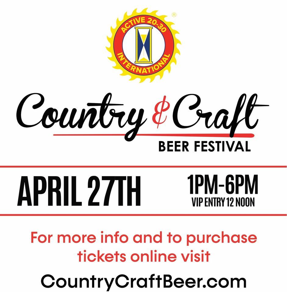 6th annual 2030 Country and Craft Beer Festival