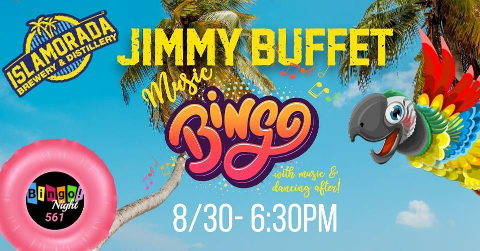 Jimmy Buffet Music Bingo!