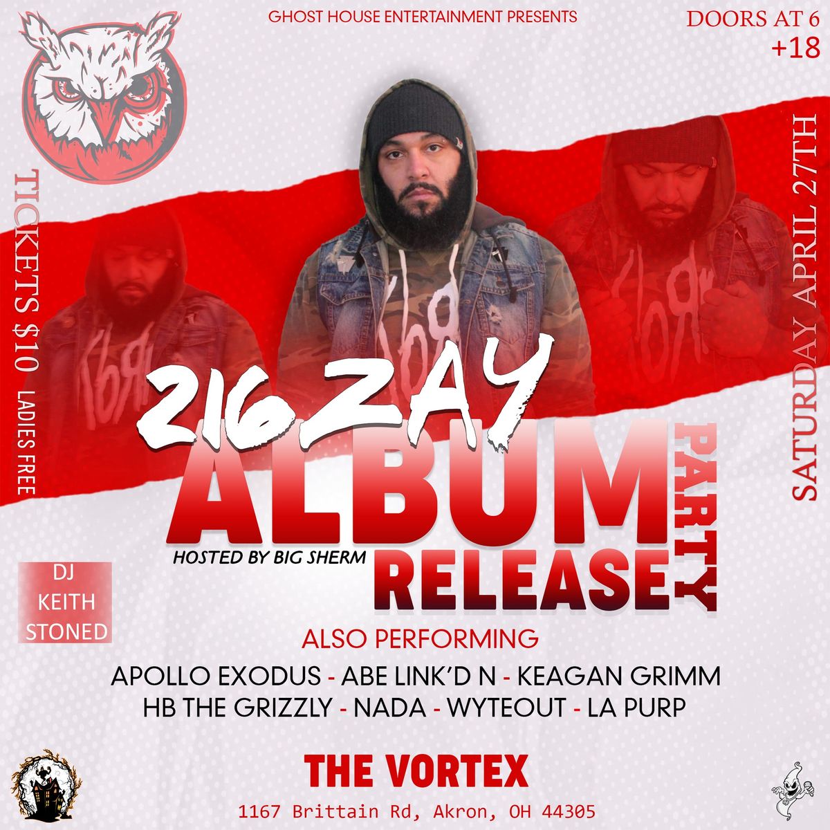 216Zay's Roll The Dice Album Release Party