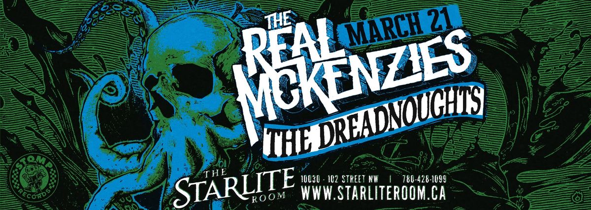 The Real Mckenzies w. The Dreadnoughts & More