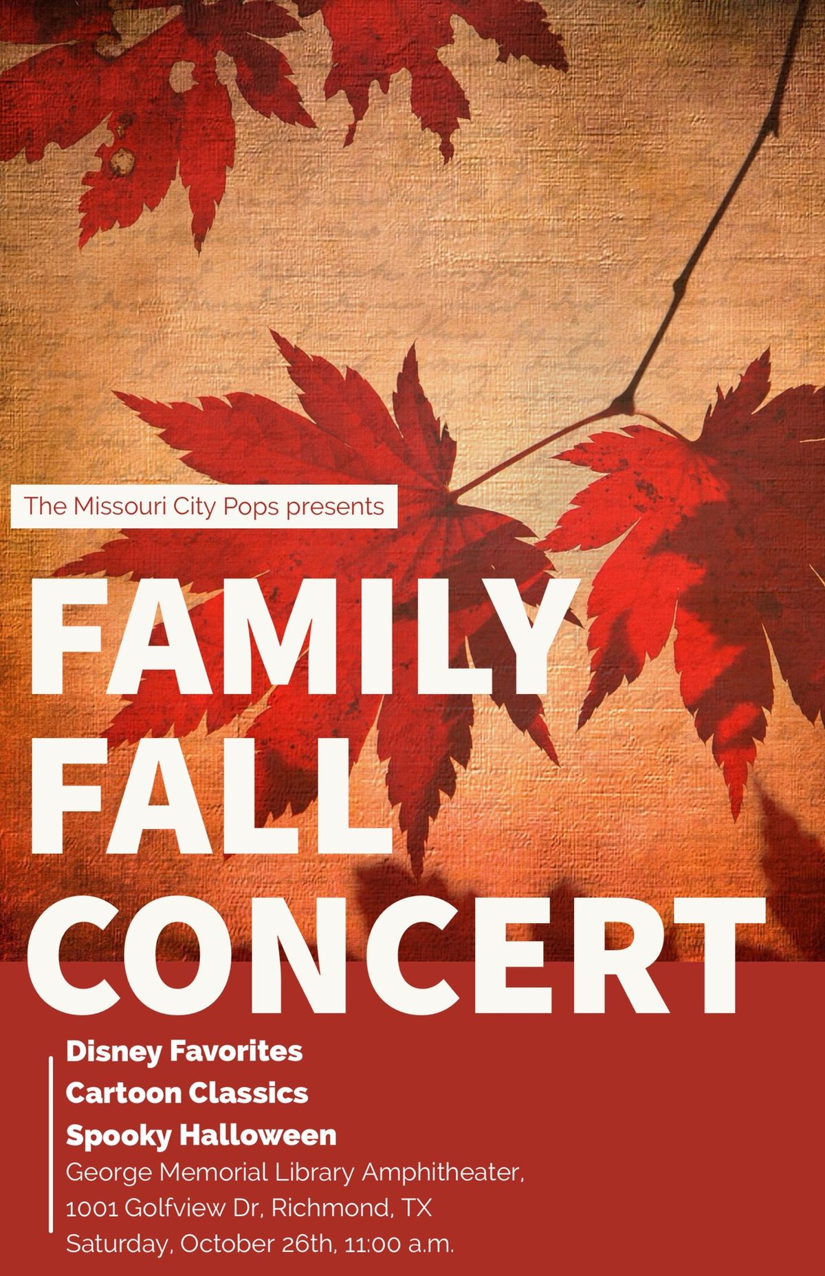 Family Fall Concert 