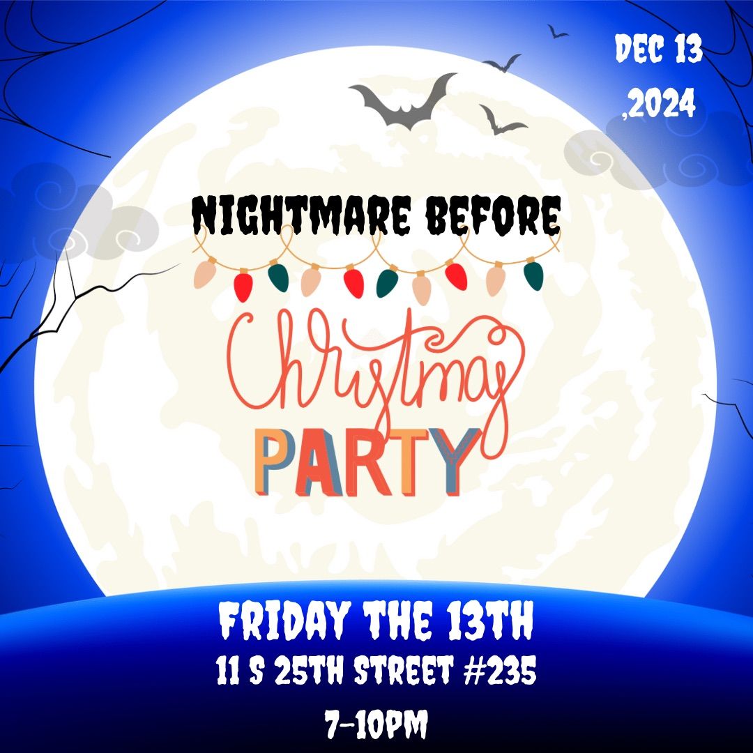 Nightmare Before Christmas Party! \ud83c\udf83\ud83c\udf84 