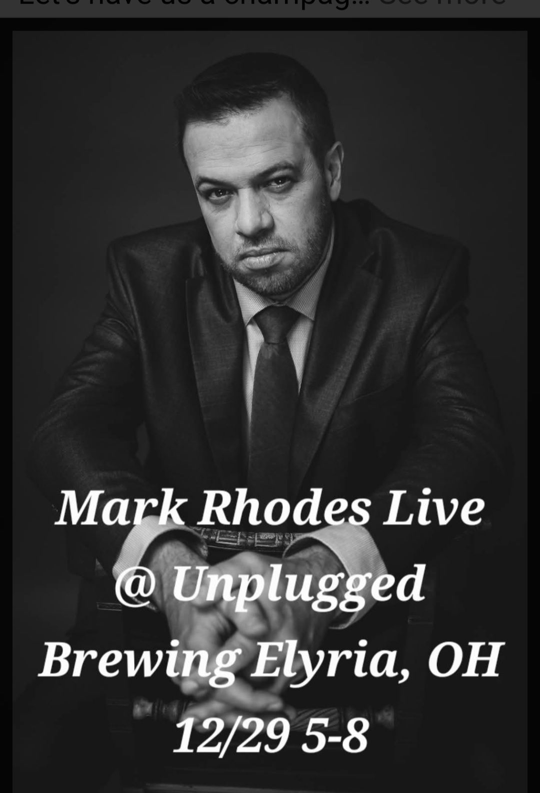 Live Music with Mark Rhodes