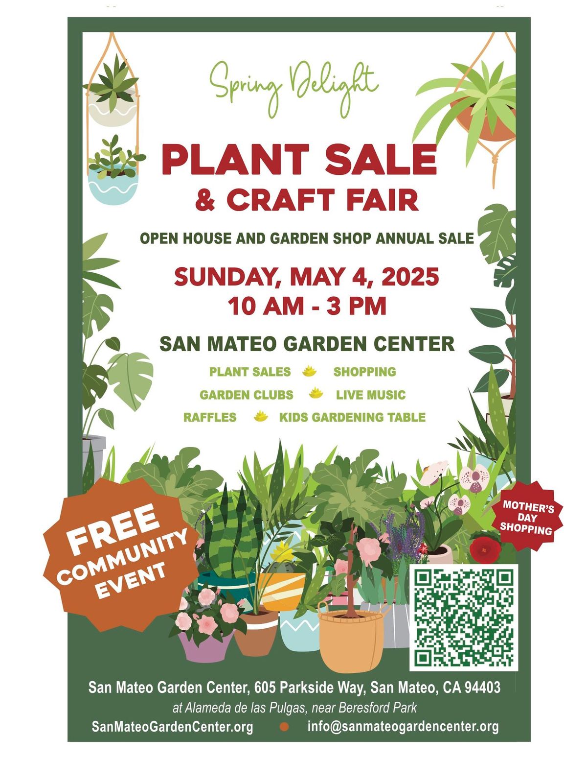 Plant Sale & Craft Fair