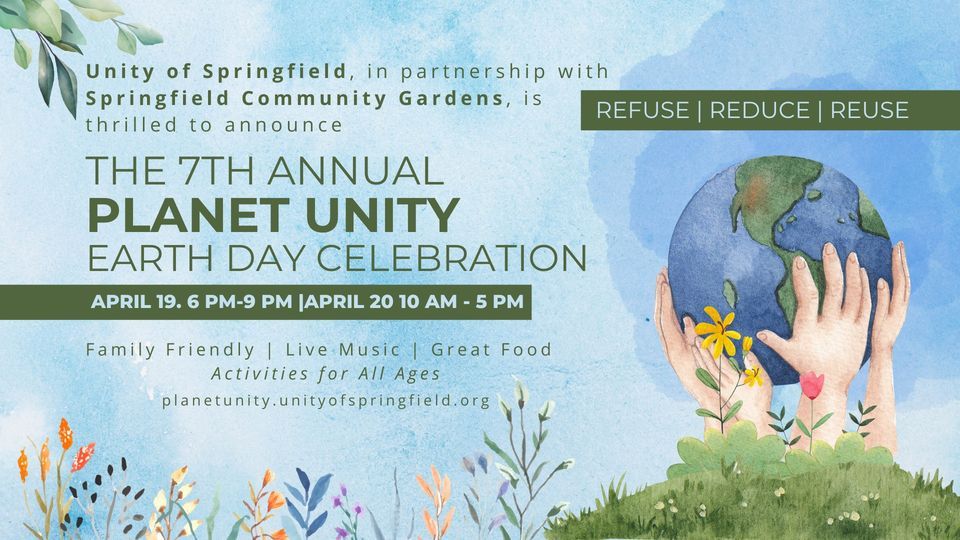 ?? Celebrate Earth Day at the 7th Annual Planet Unity Earth Day Celebration! ?\u2728