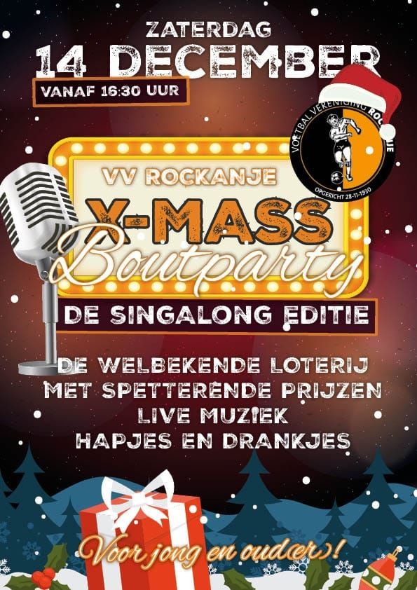 X-MASS BOUTPARTY! | DE SINGALONG EDITIE