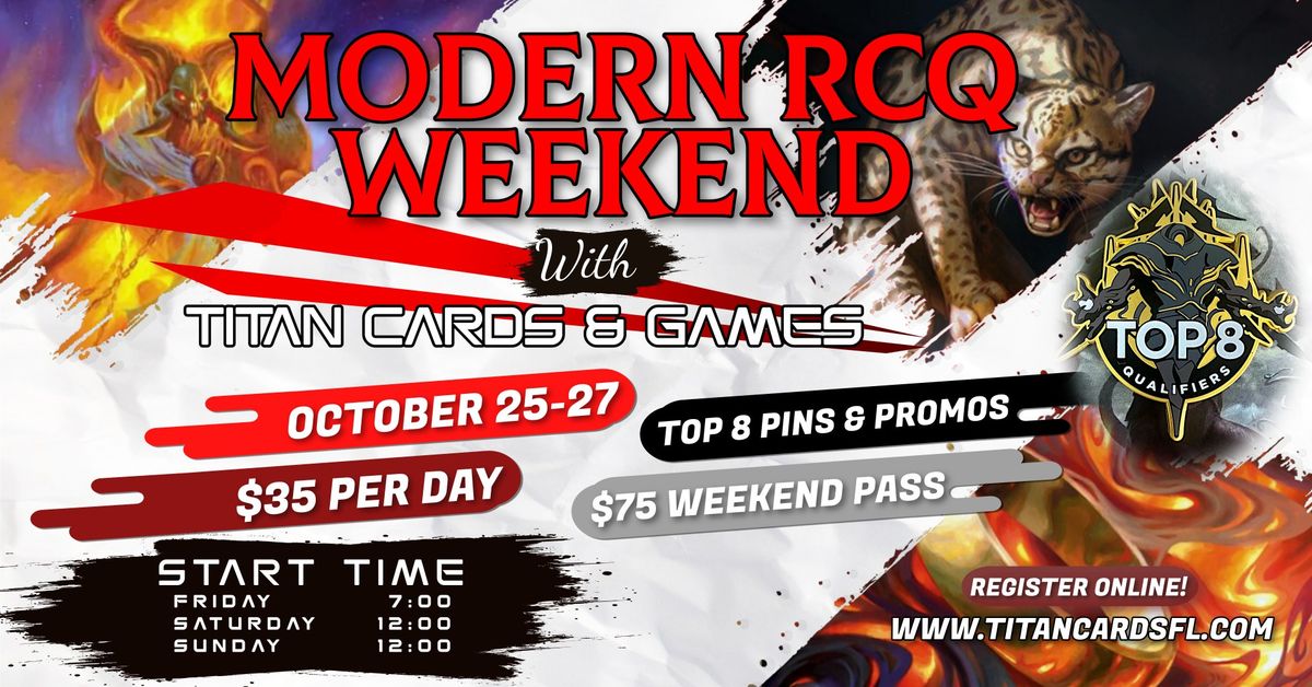 MODERN Regional Championship Qualifier Weekend!