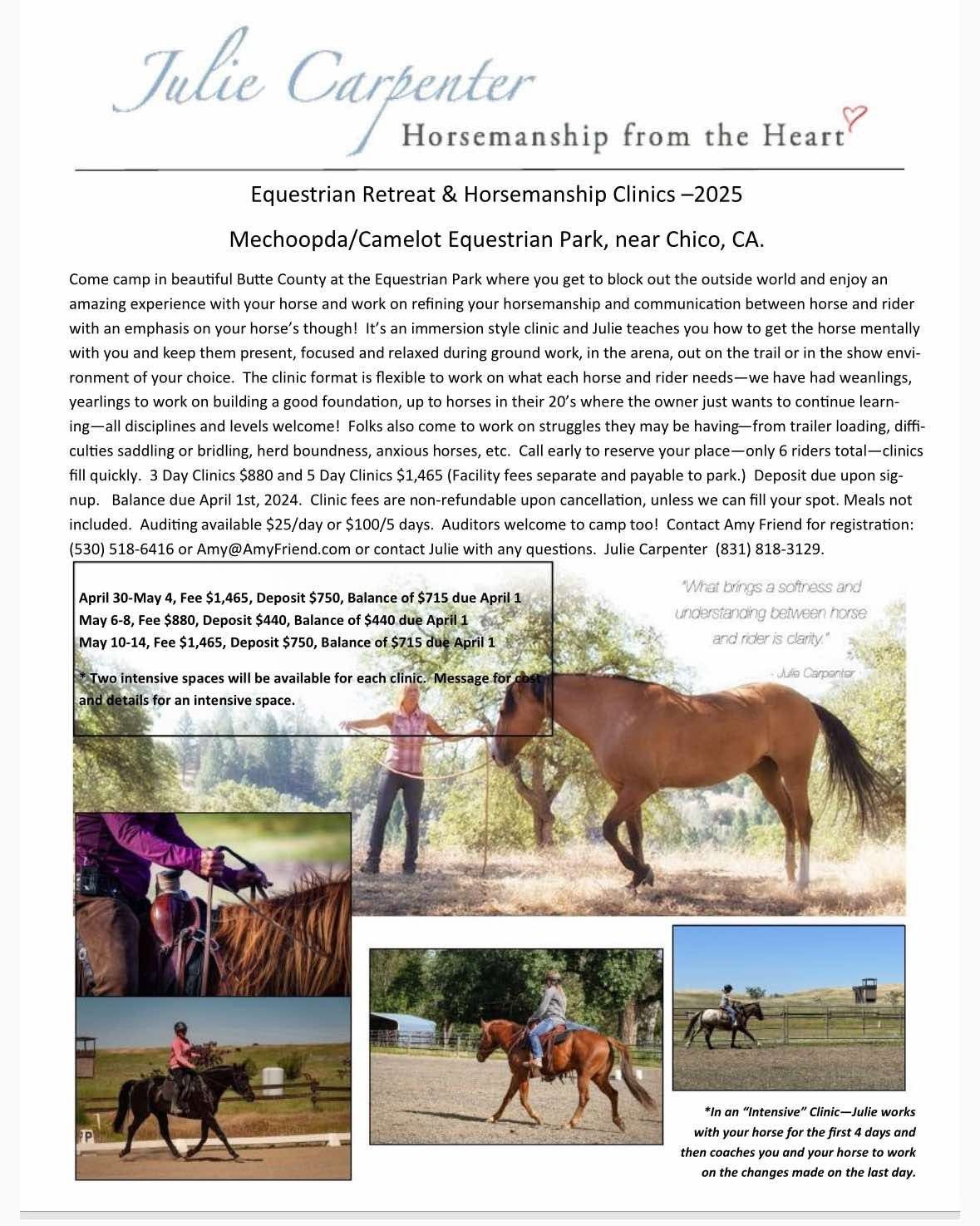 Julie Carpenter- Horsemanship from the Heart