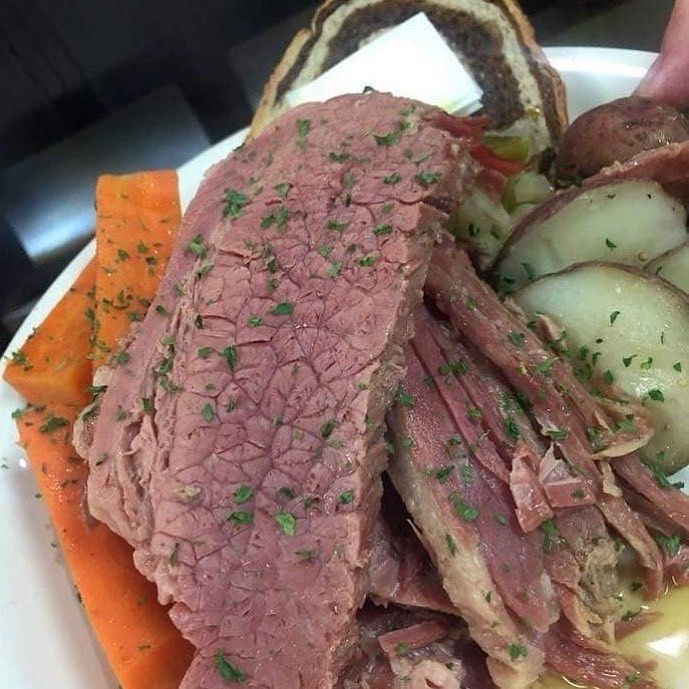 St Patrick's Day Celebration with Corned Beef and Cabbage