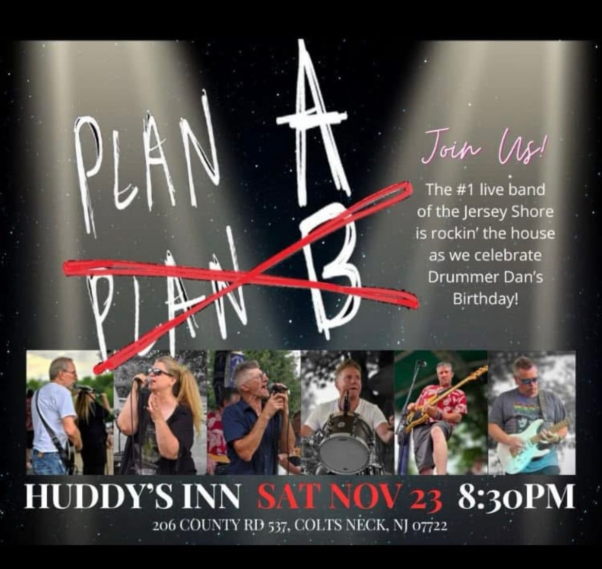 PLAN A ROCKING HUDDY'S INN