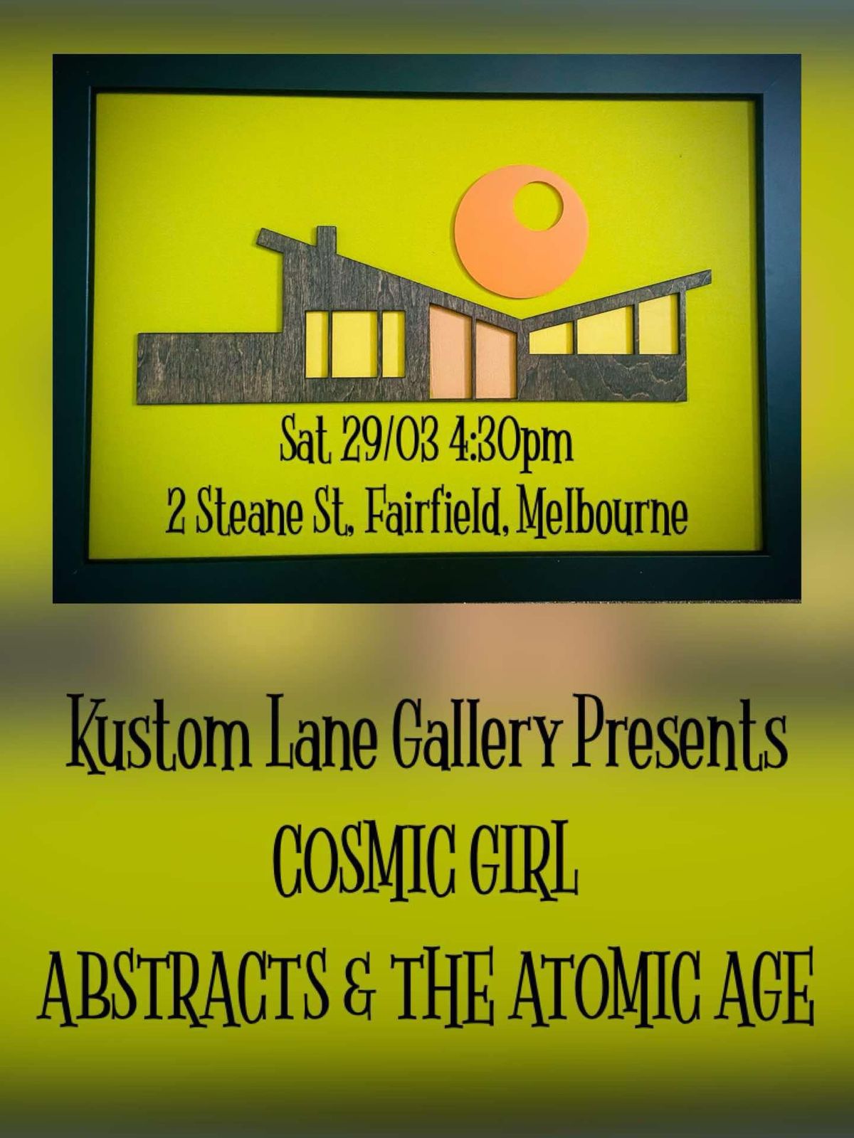 Cosmic Girl Abstracts and the Atomic Age