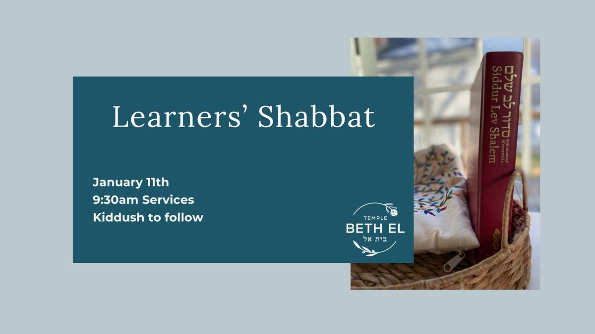 Learners' Shabbat