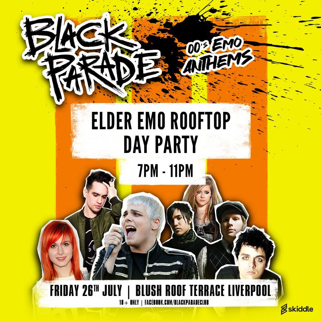 Black Parade - 00's Emo Anthems | Elder Emo Rooftop Day Party