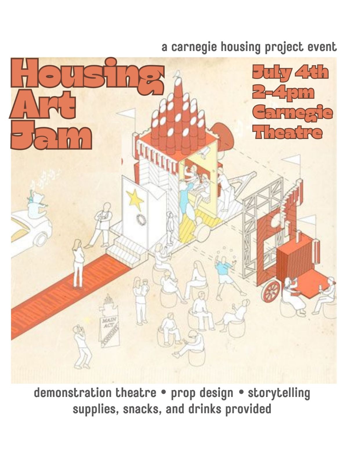 Carnegie Housing Project: Art Jam Session