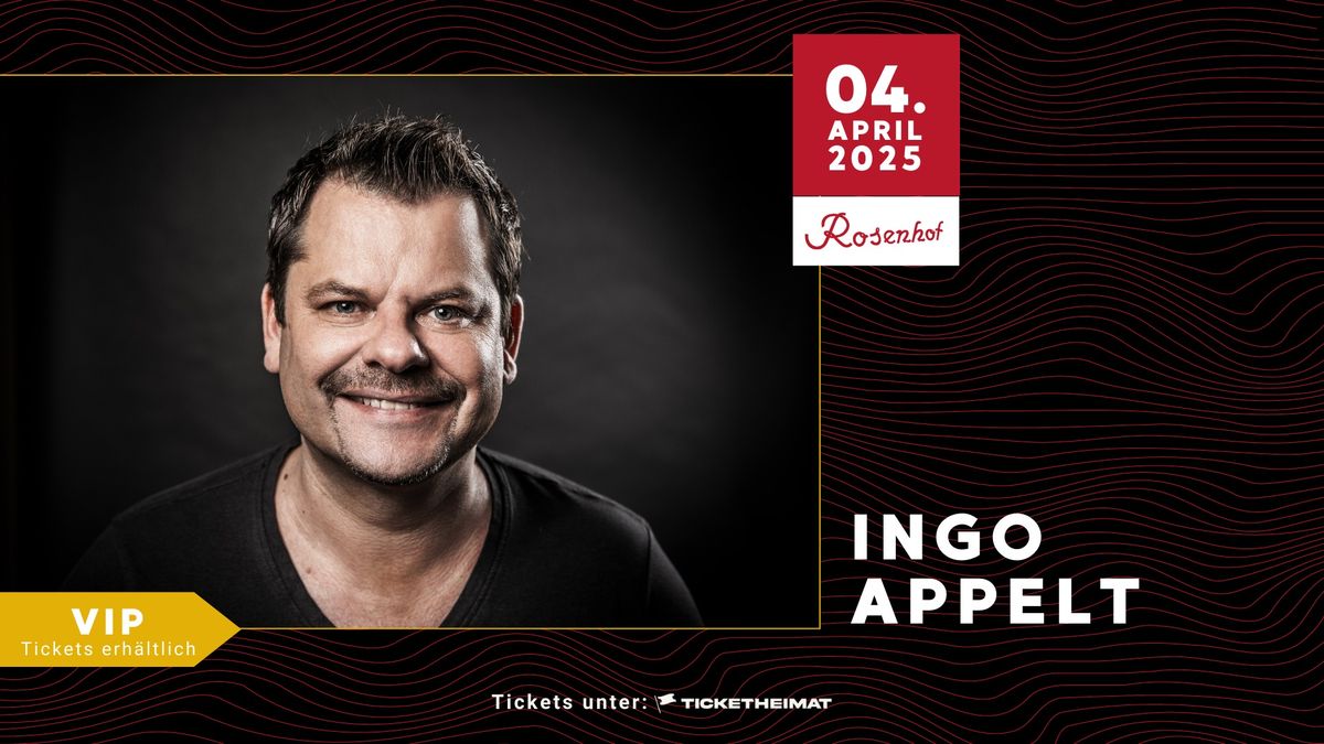 Ingo Appelt \u2022 04.04.2025 \u2022 Rosenhof Osnabr\u00fcck