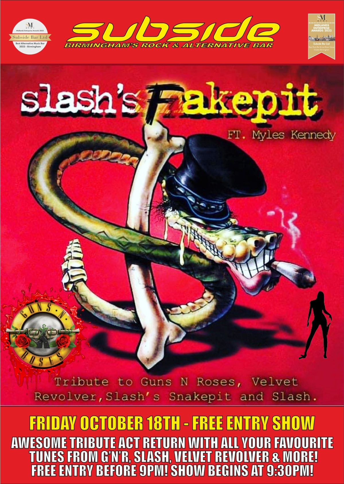 Slash's Fakepit - Tribute to G'N'R, Slash, Velvet Revolver & more!