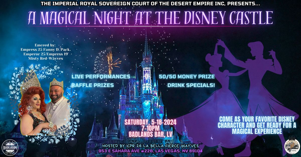 \u2728\ufe0fA Magical Night at the Disney Castle\u2728\ufe0f