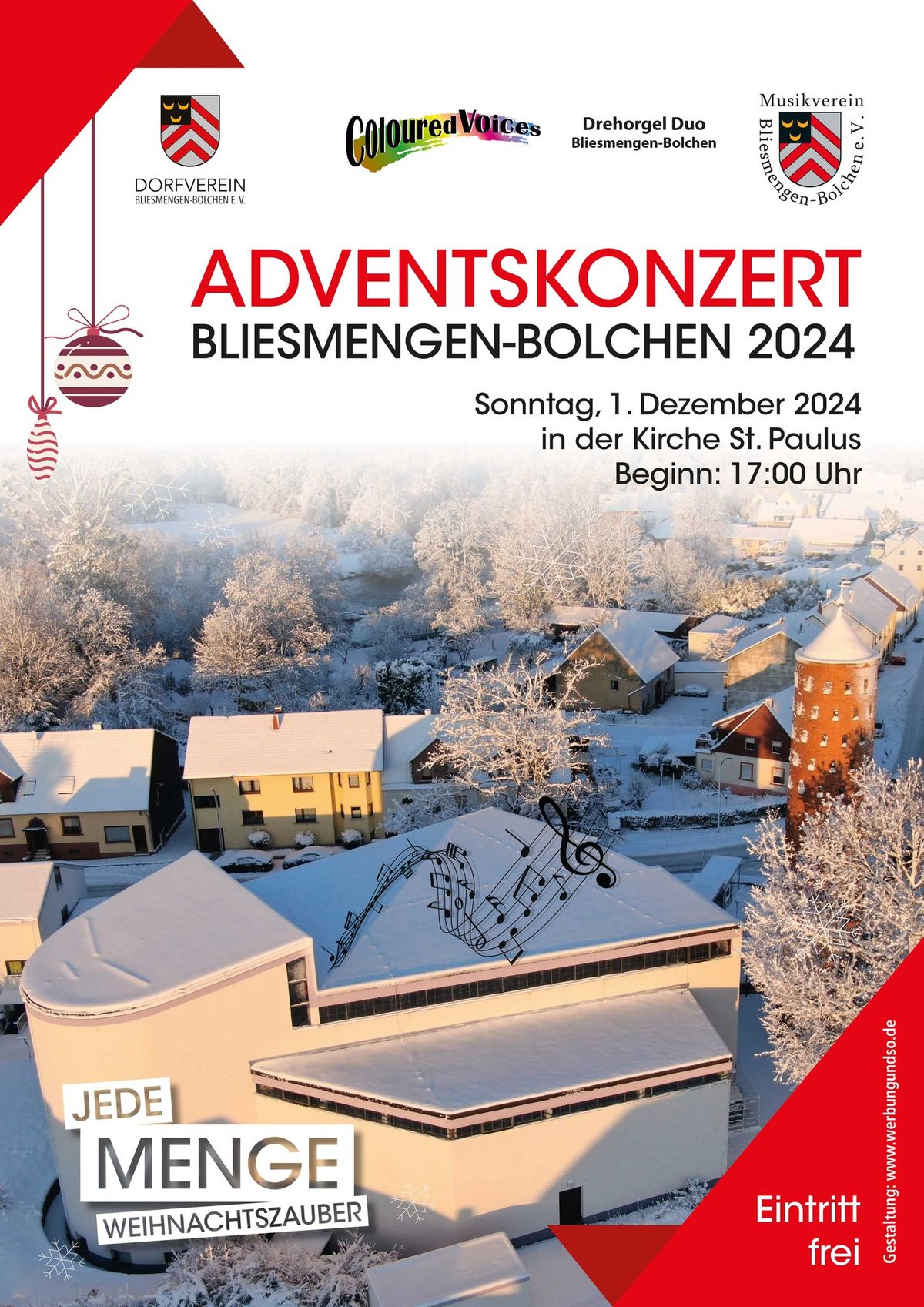 Adventskonzert in Bliesmengen-Bolchen \ud83c\udf1f\ud83c\udfb6