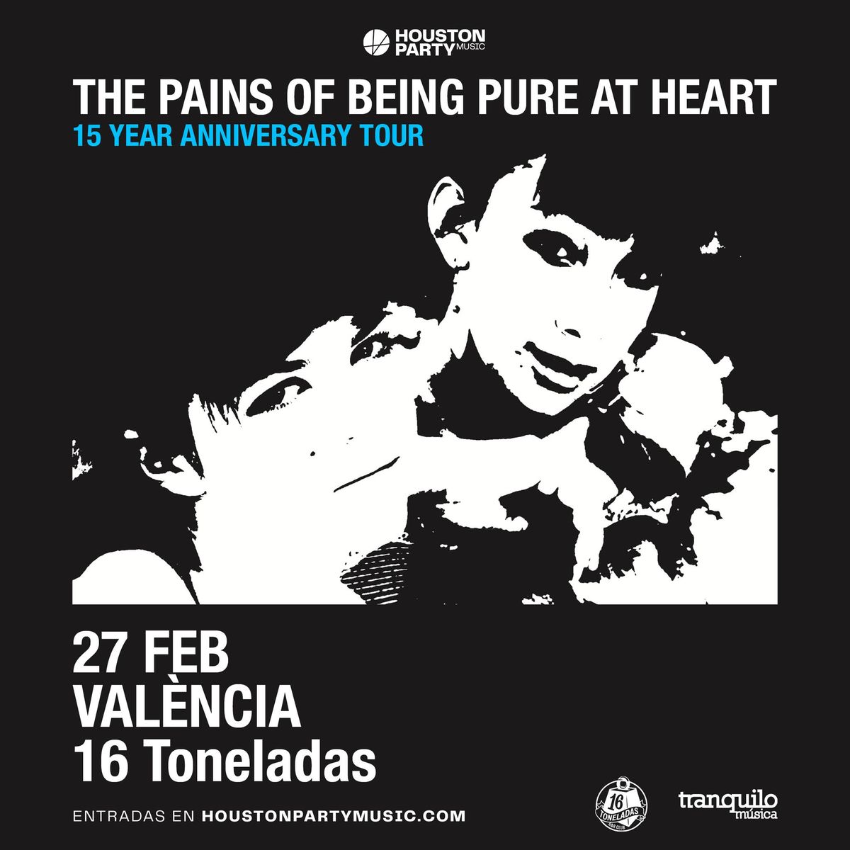 The Pains Of Being Pure At Heart, Val\u00e8ncia, 27\/02\/2025