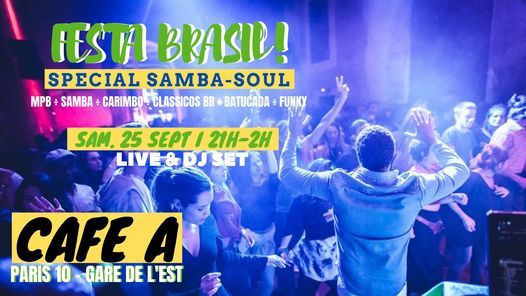 Festa Brasil ~ samba, forro, ax\u00e9, MPB carimbo & baile funk !