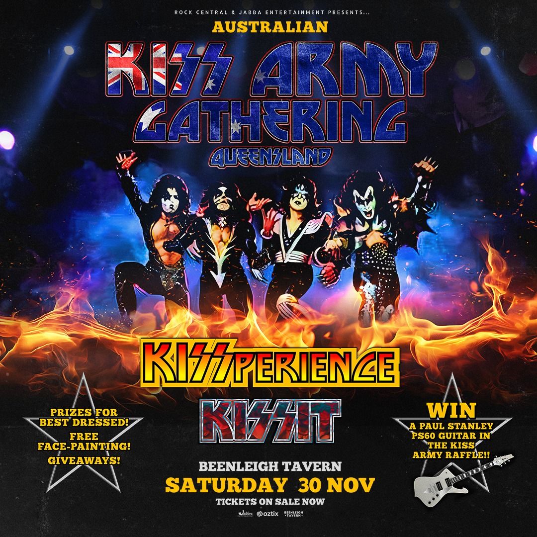 The biggest KISS Army Gathering 4 States 9 Bands on the East Coast of Australia - Beenleigh Tavern 