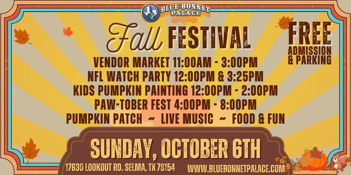 Fall Festival & Pumpkin Patch