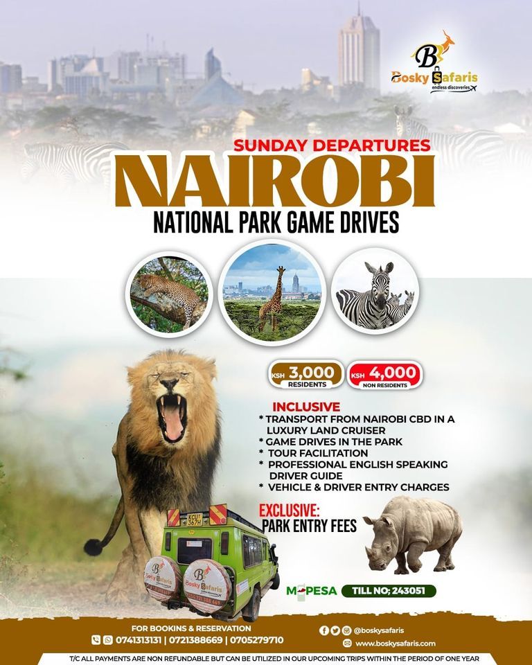 Nairobi National Park- Game drive