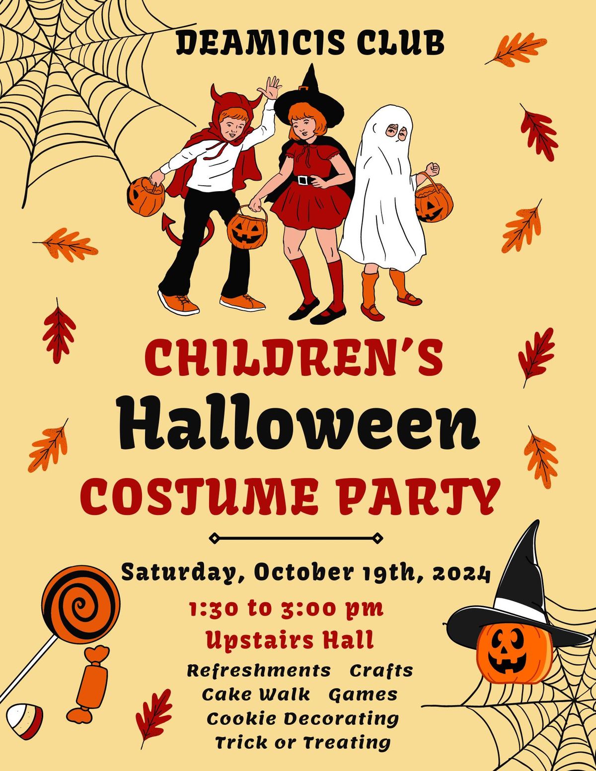 Children's Halloween Costume Party 