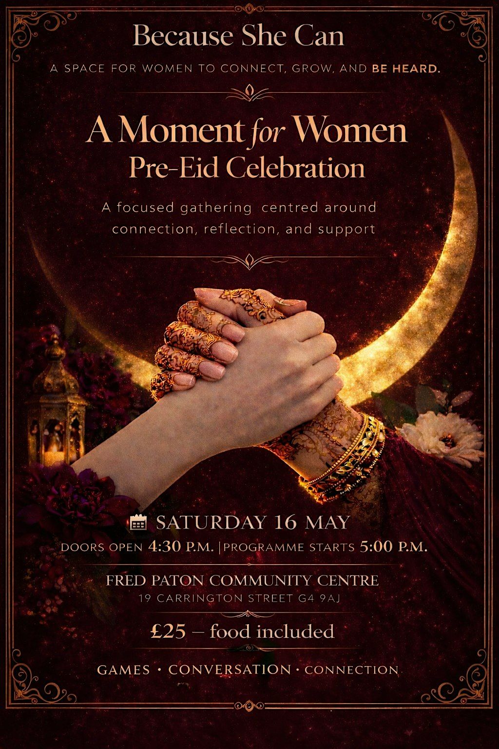 A moment for Women, Pre Eid Celebration