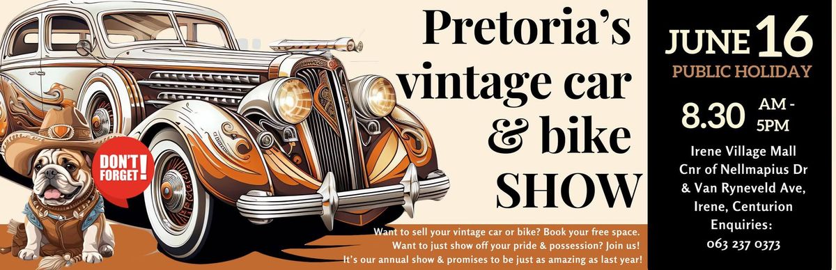 Pretoria's Vintage Car & Bike Show