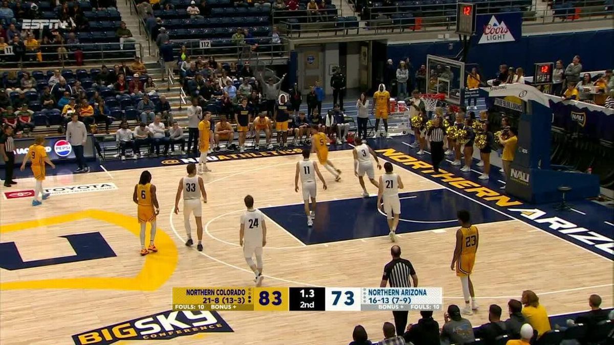 Northern Colorado Bears at Northern Arizona Lumberjacks Mens Basketball