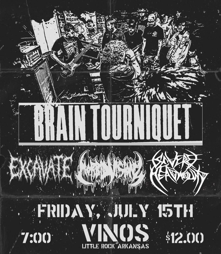 Brain Tourniquet, Excavate, Morbid Visionz, and Severe Headwound, 923 W