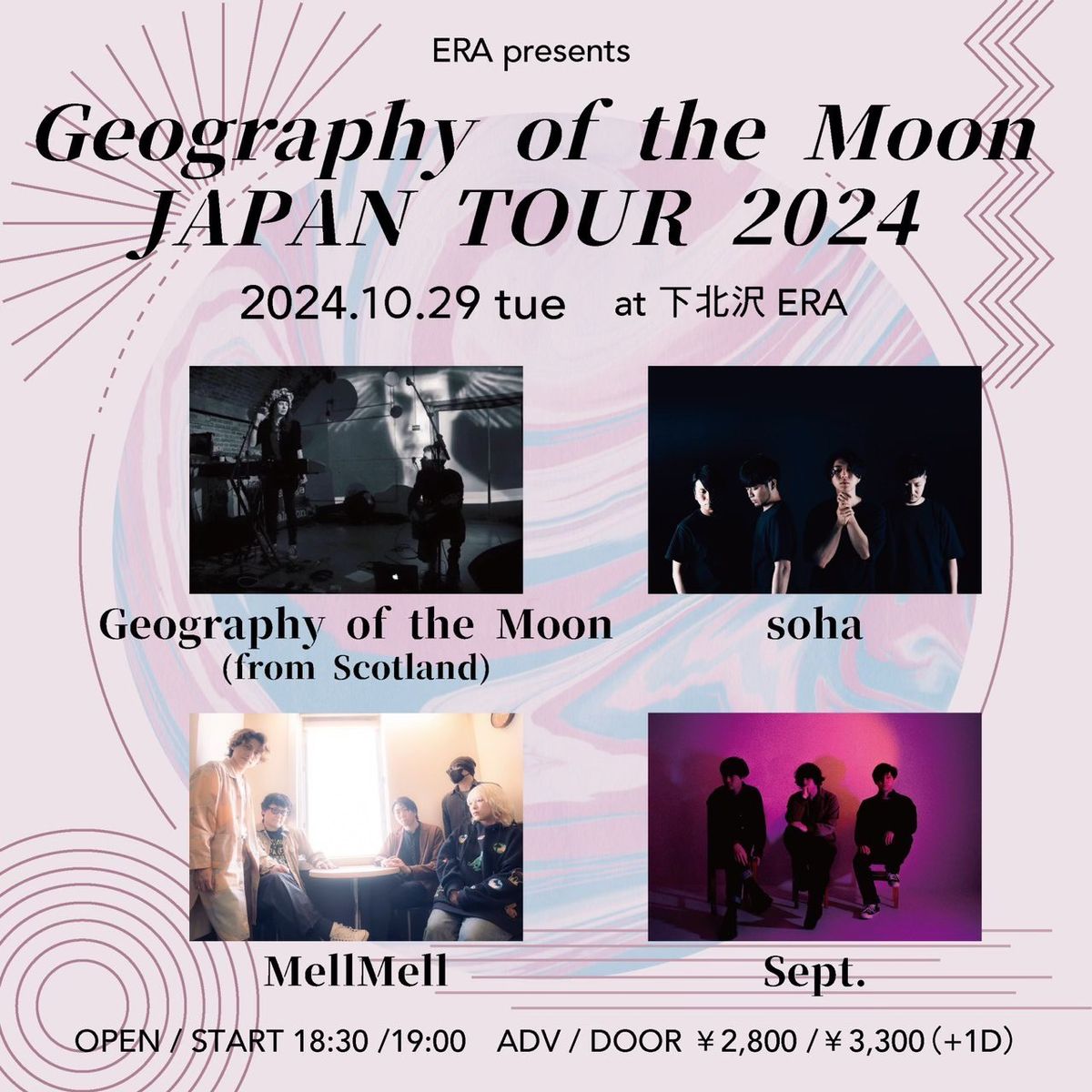 ERA pre.\u300cGeography of the Moon JAPAN TOUR2024\u300d