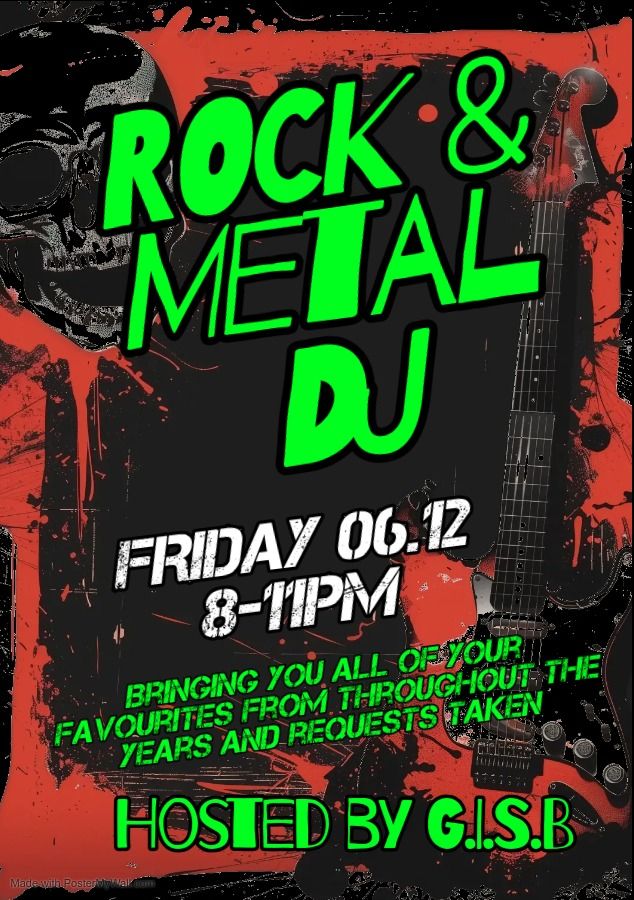 GISB Rock & Metal DJ Night