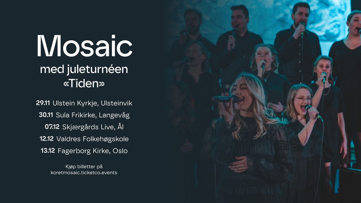 Julekonsert med Mosaic i Oslo - Releasekonsert!