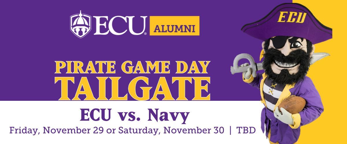 Pirate Game Day Tailgate: ECU vs. Navy