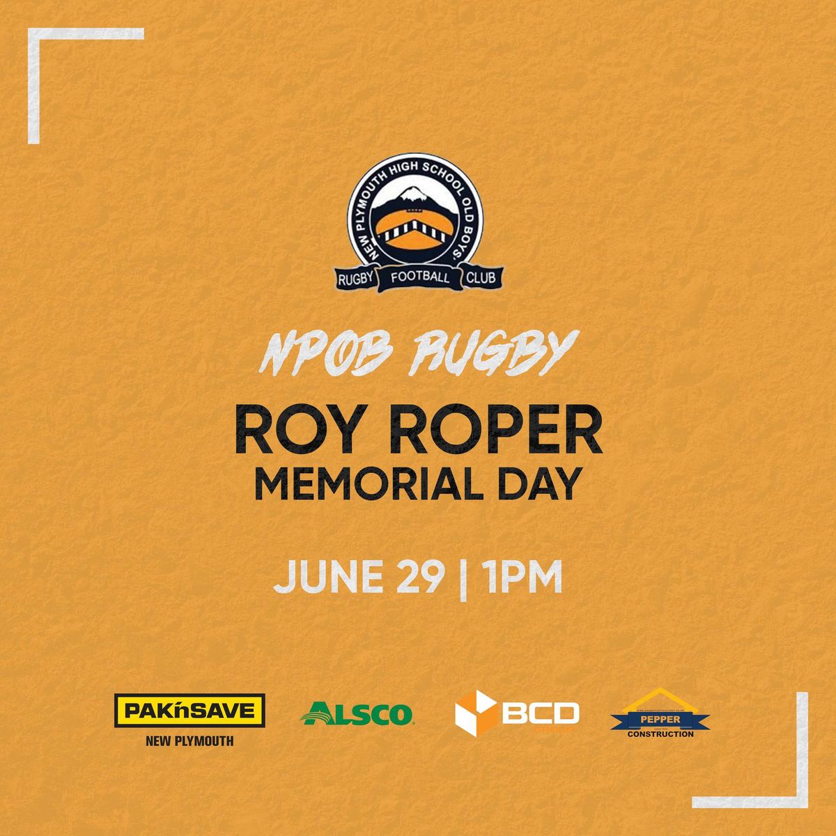 Roy Roper Memorial Day