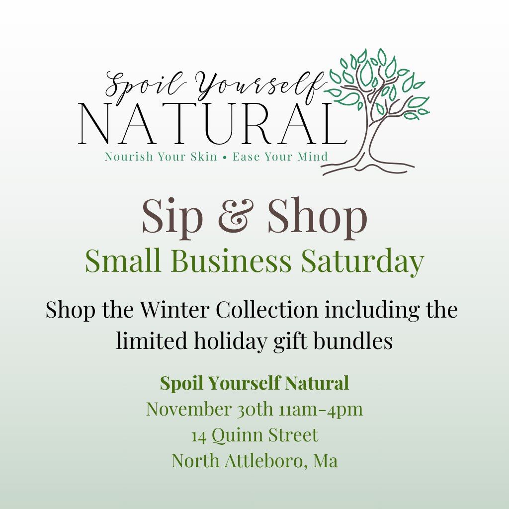 Annual Small Business Saturday Sip & Shop