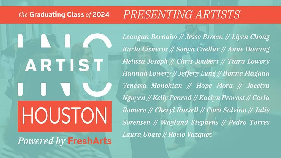 Artist INC Houston Presentation Night 2024