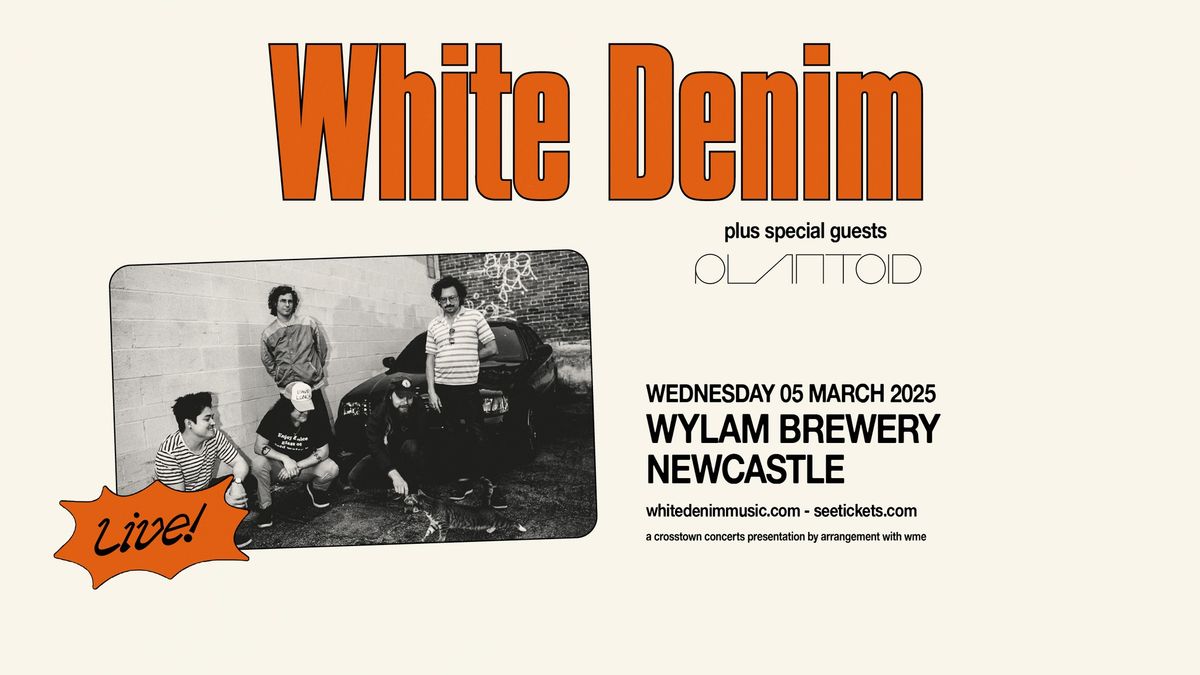 White Denim at Wylam Brewery, Newcastle