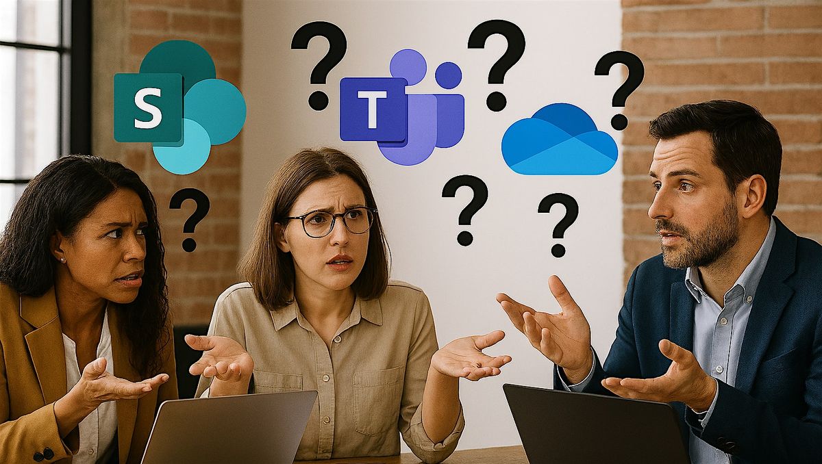 SharePoint vs Teams vs OneDrive: Stop Guessing, Start Collaborating
