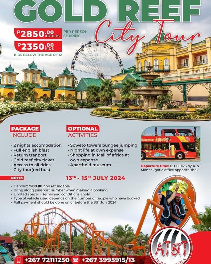GOLD REEF CITY ADVENTURE WITH AT&T Travel & Tours