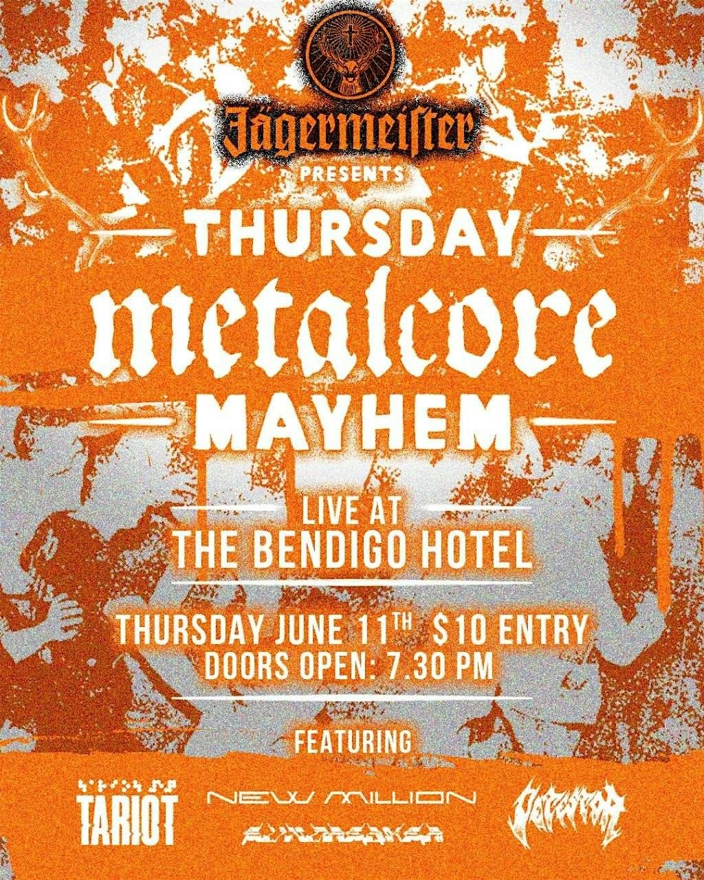 J\u00e4germeister Presents: Thursday Metalcore Mayhem