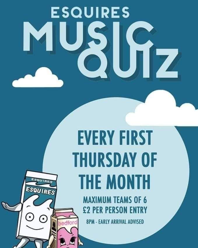 The Esquires Monthly Music Quiz 