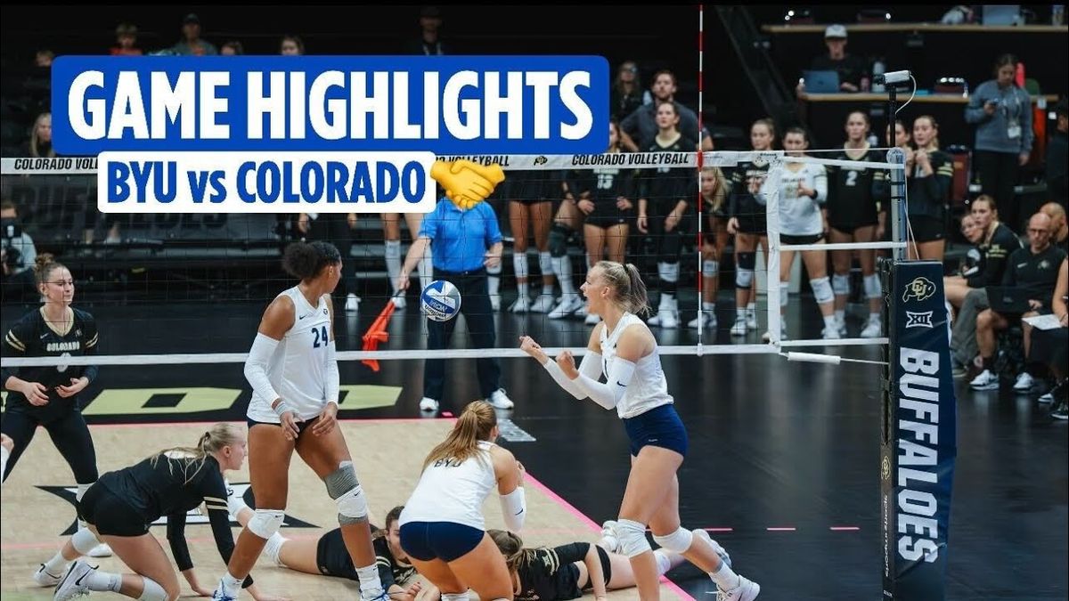 Colorado Buffaloes Women's Volleyball vs. BYU Cougars