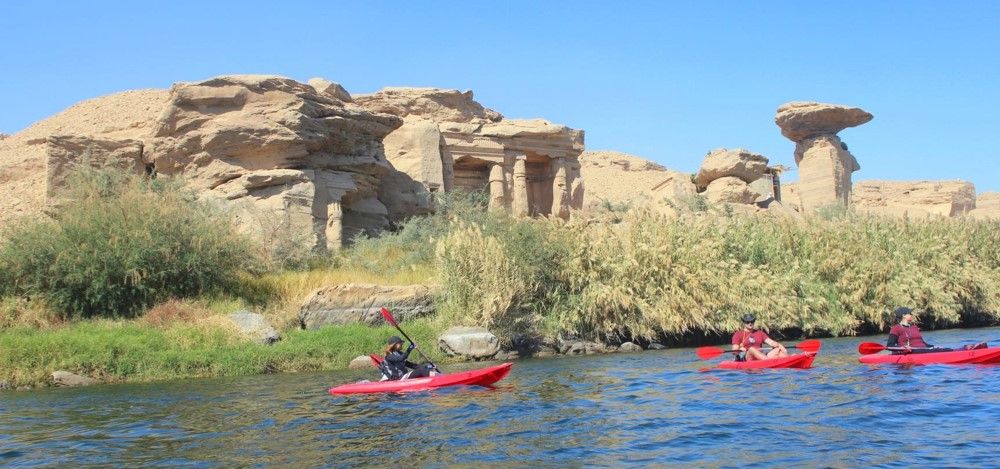 Aswan to KomOmbo Kayaking and Boating 