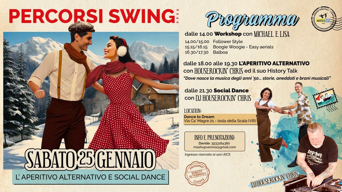 PERCORSI SWING - Sabato 25 gennaio