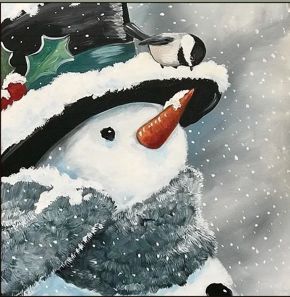 11\/22 Snow Buddy Paint Night