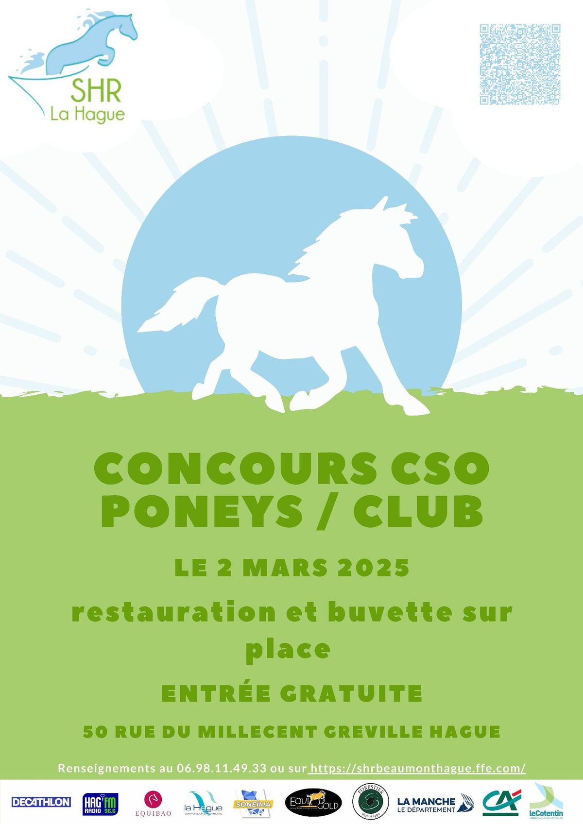 Concours poneys\/clubs\/pr\u00e9pas 2 mars